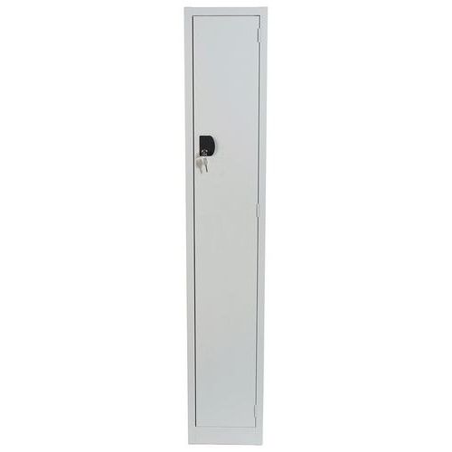 Closed Door Grey Storage Lockers Single Door - 1800x315x500mm Closed Door Grey Storage Lockers Single Door - 1800x315x500mm
