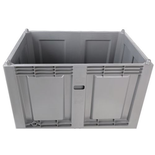 Stackable Euro Box Stackable Euro Pallet Box - Recycled Plastic - Manutan Expert ...