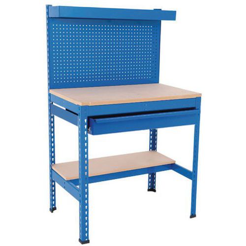 Rapid 1 Compact Workstation With Drawer - Rapid Racking