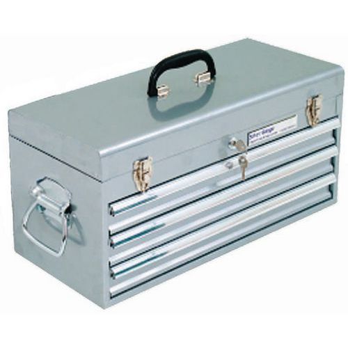 Silver Range Large Portable 3 Drawer Cabinets Rapid Racking