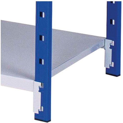 Extra solid steel shelves for Tubular bays rapid racking