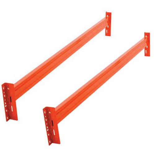 Pr of Pallet racking Gbeam orange 950mm 2250mm 2000kg load DUO