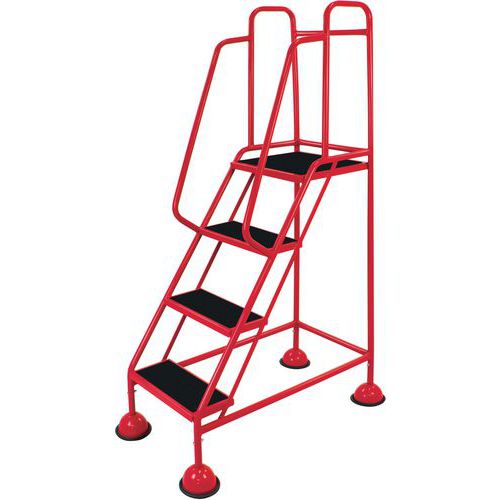 Mobile AntiSlip Step Ladders With Domed Feet