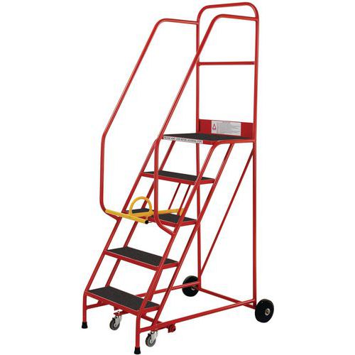 Warehouse Step Ladders With AntiSlip Steel Steps