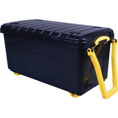 Large Really Useful Storage Box with Wheels 160L