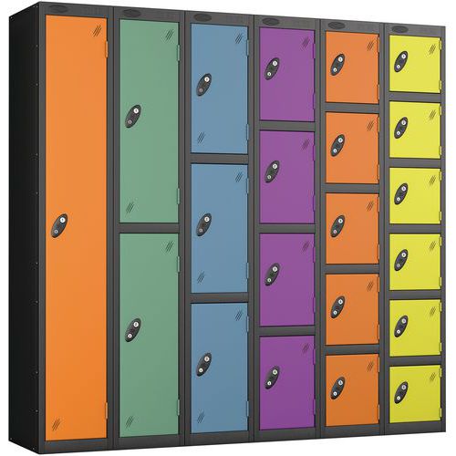 Metal Storage Lockers - Antibacterial Coating - Probe
