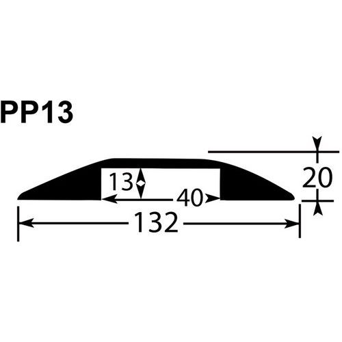 Cable Cover Strips For Floors AntiSlip Ribbing