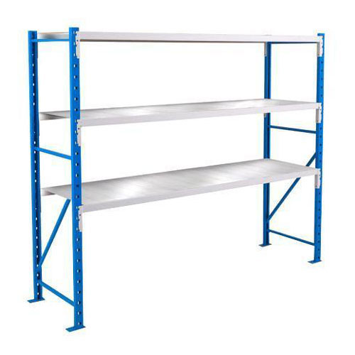Eurospan Shelving Starter Bays With Galvanized Panels Eurospan Shelving Starter Bays With Galvanized Panels