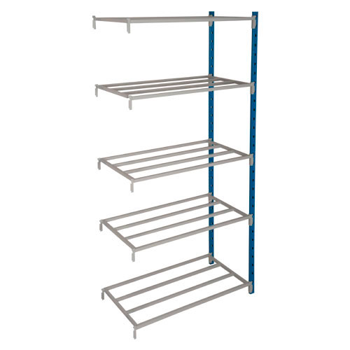 Tubular Shelving Add-on Bay (2000h x 1000w) With 5 Tubular Shelves Tubular Shelving Add-on Bay (2000h x 1000w) With 5 Tubular Shelves
