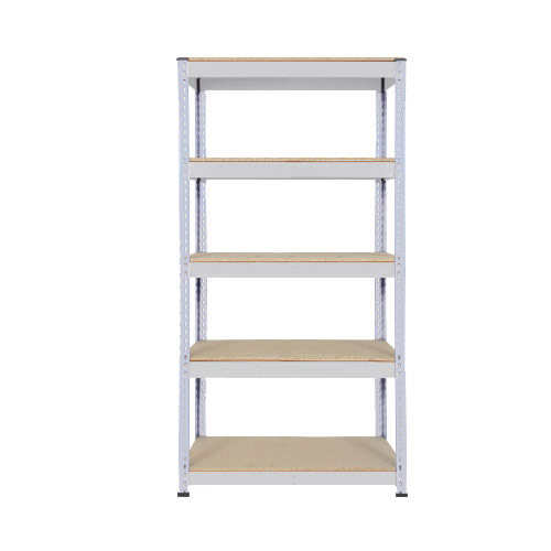 Rapid 1 Heavy Duty Shelving (1980h x 915w) Grey - 5 Chipboard Shelves Rapid 1 Heavy Duty Shelving (1980h x 915w) Grey - 5 Chipboard Shelves