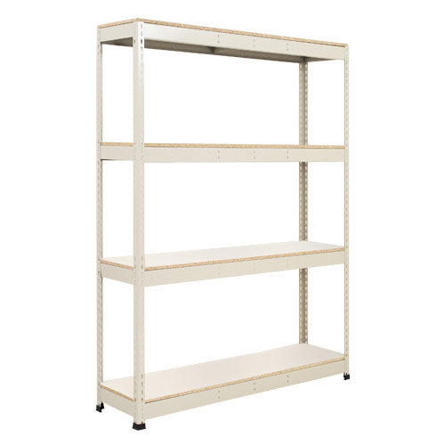 Rapid 1 Shelving (1980h x 1220w) Grey - 4 Melamine Shelves Rapid 1 Shelving (1980h x 1220w) Grey - 4 Melamine Shelves