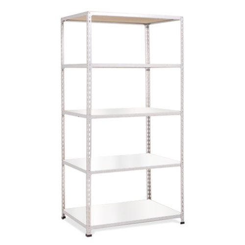 Rapid 2 Shelving (1600h x 915w) Grey - 5 Melamine Shelves Rapid 2 Shelving (1600h x 915w) Grey - 5 Melamine Shelves