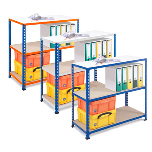 Rapid 2 Low Bay - (840h x 915w x 455d) -3 Bay Offer in Blue & Grey Rapid 2 Low Bay - (840h x 915w x 455d) -3 Bay Offer in Blue & Grey