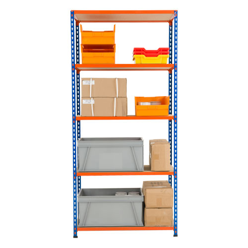 Rapid 2 Shelving (1830h x 915w) 5 Chipboard Shelves Rapid 2 Shelving (1830h x 915w) 5 Chipboard Shelves