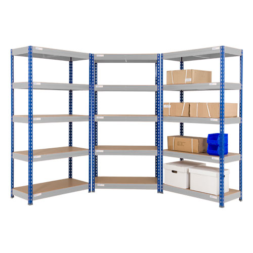 Rapid 3 Shelving Three Bay Offer (1800h x 900w) Rapid 3 Shelving Three Bay Offer (1800h x 900w)
