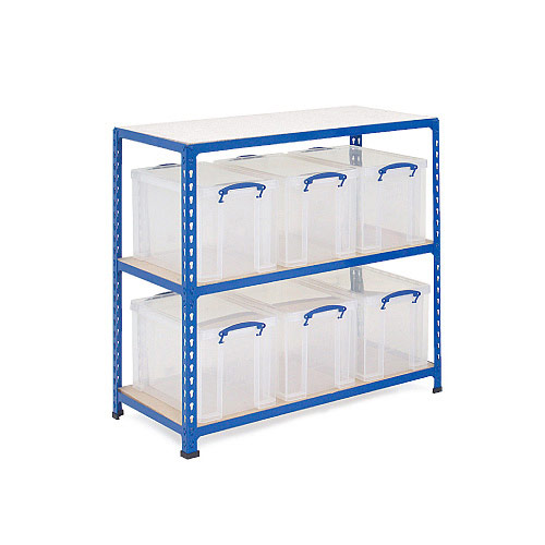 Rapid 2 Storage Bay - 6 x 84 Litre Really Useful Boxes Rapid 2 Storage Bay - 6 x 84 Litre Really Useful Boxes